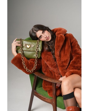 ΔΕΡΜΑΤΙΝΗ ΤΣΑΝΤΑ-FELINE MOSS